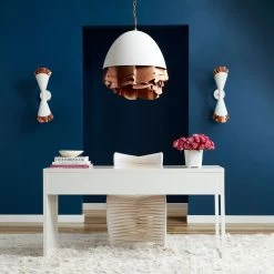 Ruffle White Chandelier -Furniture Store 0a45f6906754a53720a0bd0470ecb75f