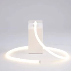 Milk Glow LED Lamp By Seletti -Furniture Store 15351 milk zambelli 1 1