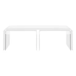 Aria Waterfall Nesting Coffee Table -Furniture Store AcrylicWaterfallNestingCoffeeTable.02