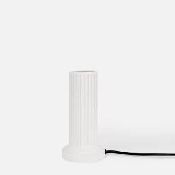 Athena Lamp Base In White 10 Athena Lamp Base In White -Furniture Store AthenaLampinWhite.03