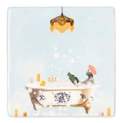 Bathing Time Tile