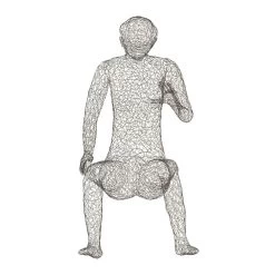 Crazy Wire Lounging Female 8 Crazy Wire Lounging Female -Furniture Store CH64907.03