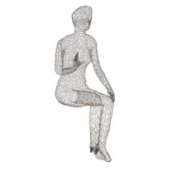 Crazy Wire Lounging Female In Heels