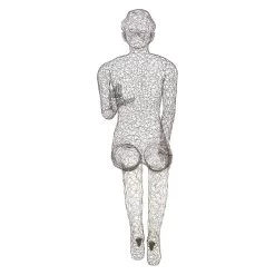 Crazy Wire Lounging Female In Heels 10 Crazy Wire Lounging Female In Heels -Furniture Store CH64909.04