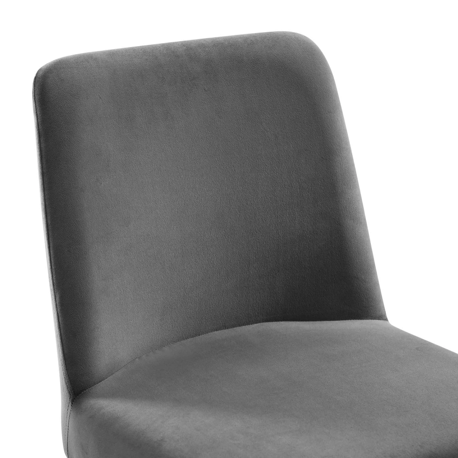 Camille Dining Chair In Grey Velvet 7 Camille Dining Chair In Grey Velvet - Image 5