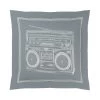 Chambray Boombox Pillow Cover 2 Chambray Boombox Pillow Cover -Furniture Store ChambrayBoomboxPillowCover.01