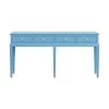 Custom Clement Console Table -Furniture Store Clement Console Table in Mazie Grasscloth.01