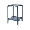 Clover Bar Cart In Dark Blue -Furniture Store CloverBarCartinDarkBlue.01