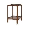 Clover Bar Cart In Walnut Veneer 2 Clover Bar Cart In Walnut Veneer -Furniture Store CloverBarCartinWalnutVeneer.01