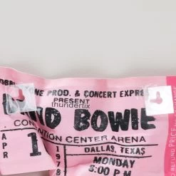 Rock ‘N Roll Stub - 1978 9 Rock ‘N Roll Stub - 1978 -Furniture Store ConcertTicket DavidBowie.04
