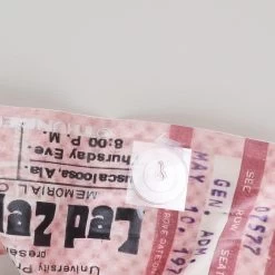 Rock ‘N Roll Stub - 1973 7 Rock ‘N Roll Stub - 1973 -Furniture Store ConcertTicket LedZeppelin.03