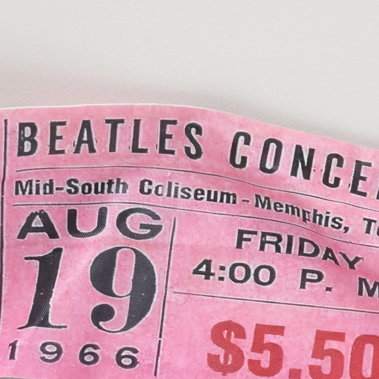 Rock ‘N Roll Stub - 1966 5 Rock ‘N Roll Stub - 1966 - Image 3