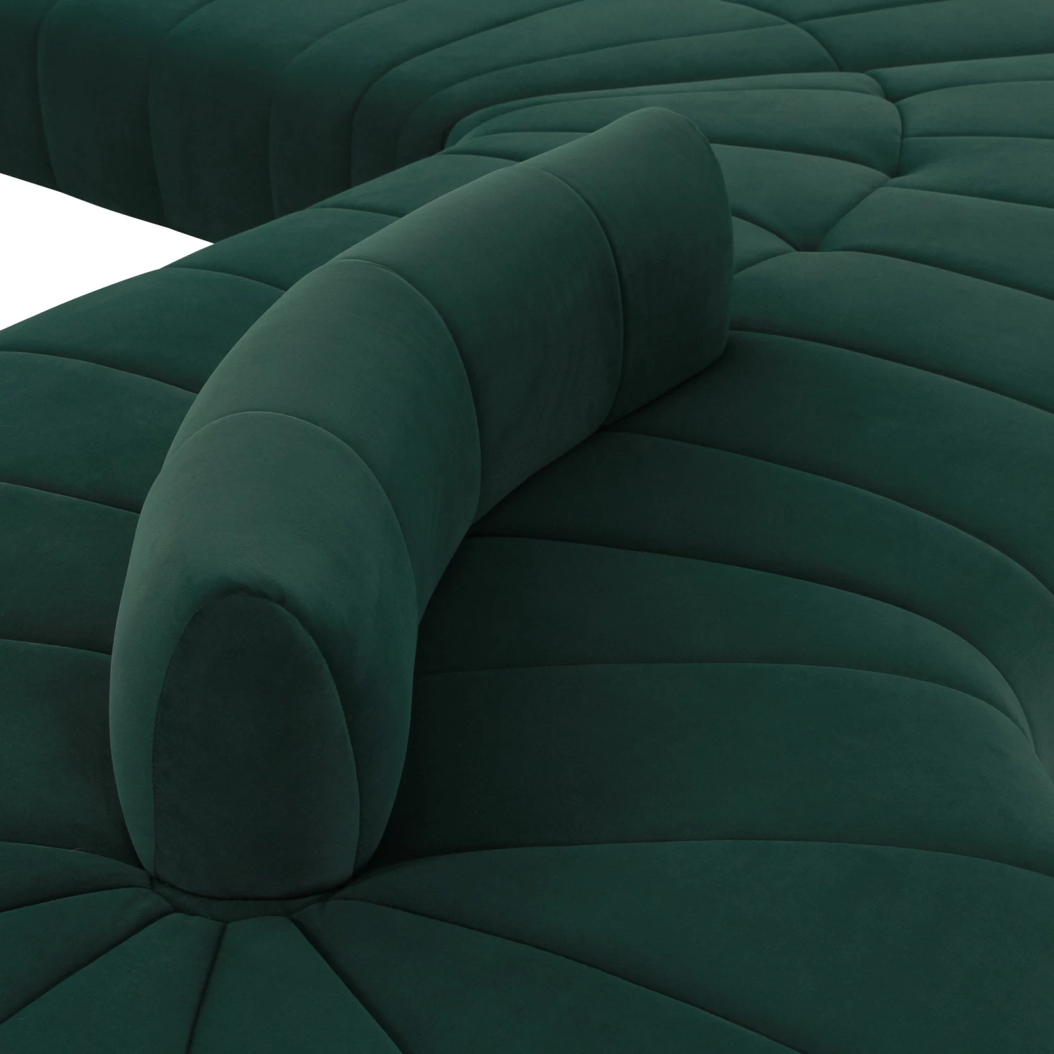Cora Sectional In Green 8 Cora Sectional In Green - Image 6