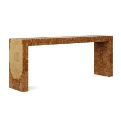 Custom Savannah Console Table 34 Custom Savannah Console Table -Furniture Store CustomSavannahBurlConsoleTable.GoldenPecanOliveAsh.01