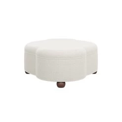 Custom Trefoils Ottoman -Furniture Store CustomTrefoilsOttoman.02