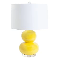 Dolly Lamp In Bold Yellow
