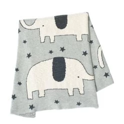 Elephant Baby Throw