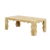 Custom Elizalde Coffee Table 2 Custom Elizalde Coffee Table -Furniture Store ElizaldeCoffeeTableRectangle.NaturalMappaBurl.02