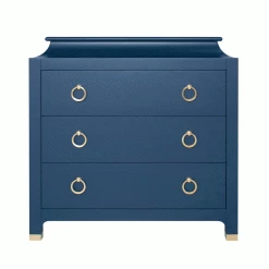 Espionage Chest Petite In Navy Lacquer