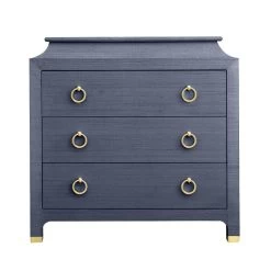 Espionage Chest Petite In Norris Grasscloth