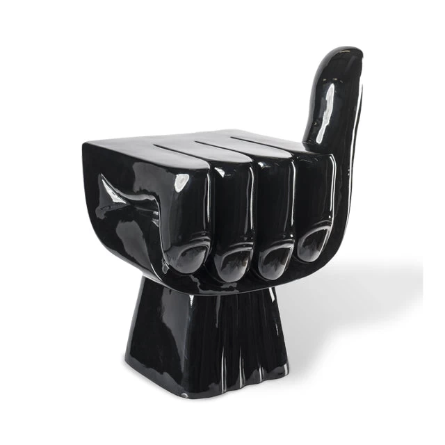 Fist Chair - Black 5 Fist Chair - Black - Image 3