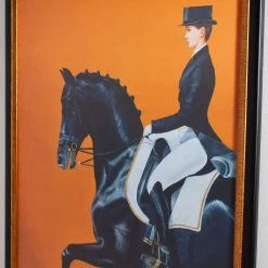 Framed Equestrian Artwork On Silk Cloth - Orange 10 Framed Equestrian Artwork On Silk Cloth - Orange -Furniture Store Framed 20Equestrian 20Artwork 20on 20Silk 20Cloth 20 20Orange.04