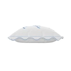 Fuck It Large Scallop Pillow Cover - Sapphire 10 Fuck It Large Scallop Pillow Cover - Sapphire -Furniture Store FuckItPillowCover Sapphire.03