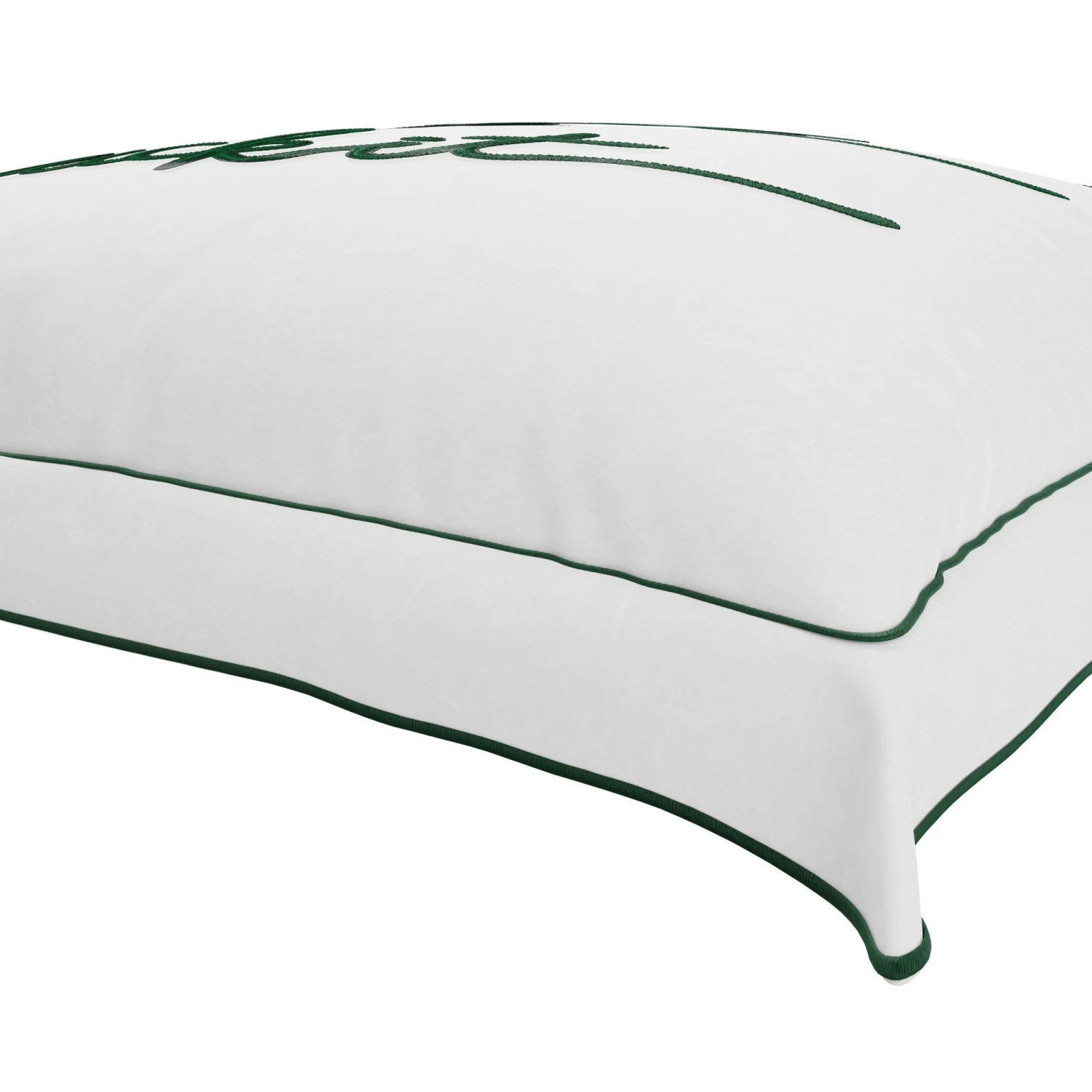 Fuck It Pillow Cover Square - Emerald 6 Fuck It Pillow Cover Square - Emerald - Image 4