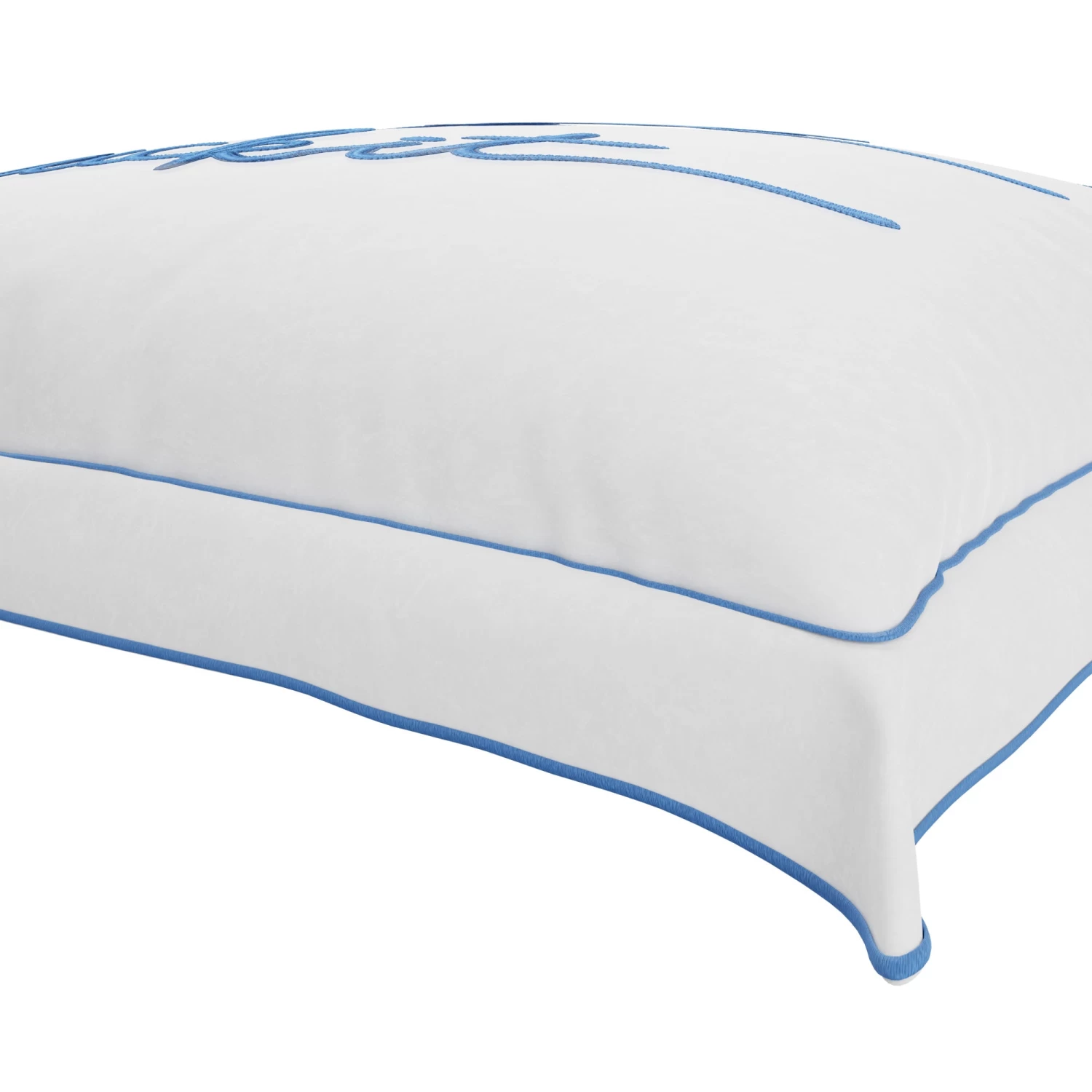 Fuck It Square Pillow Cover - Sapphire 6 Fuck It Square Pillow Cover - Sapphire - Image 4