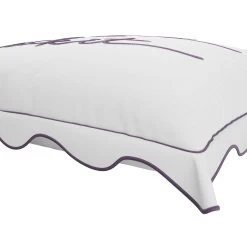 Fuck It Large Scallop Pillow Cover - Lavender 9 Fuck It Large Scallop Pillow Cover - Lavender -Furniture Store FuckItScallopPillowCover Lavender.04