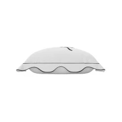 Fuck It Small Scallop Pillow Cover - Dark Grey -Furniture Store FuckItSmallScallopPillowCover DarkGrey.03