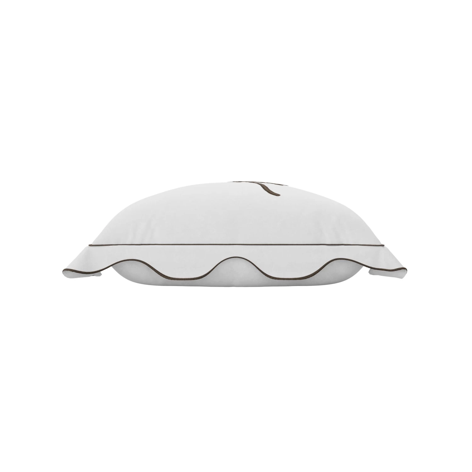 Fuck It Small Scallop Pillow Cover - Slate 5 Fuck It Small Scallop Pillow Cover - Slate - Image 3