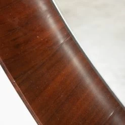 Pointed Oval Mirror With Wood Back - Global Views Second -Furniture Store GV 4PointedOvalMirrorwithWoodBack.06