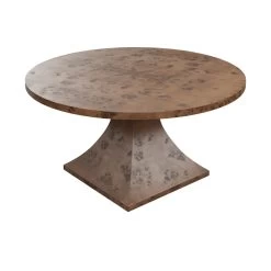 Custom George Dining Table 26 Custom George Dining Table -Furniture Store GeorgeDiningTableMatrix.ProvincialMappaBurl.03 e3b0728b 2c47 4e44 bf1f 07b91286f22c