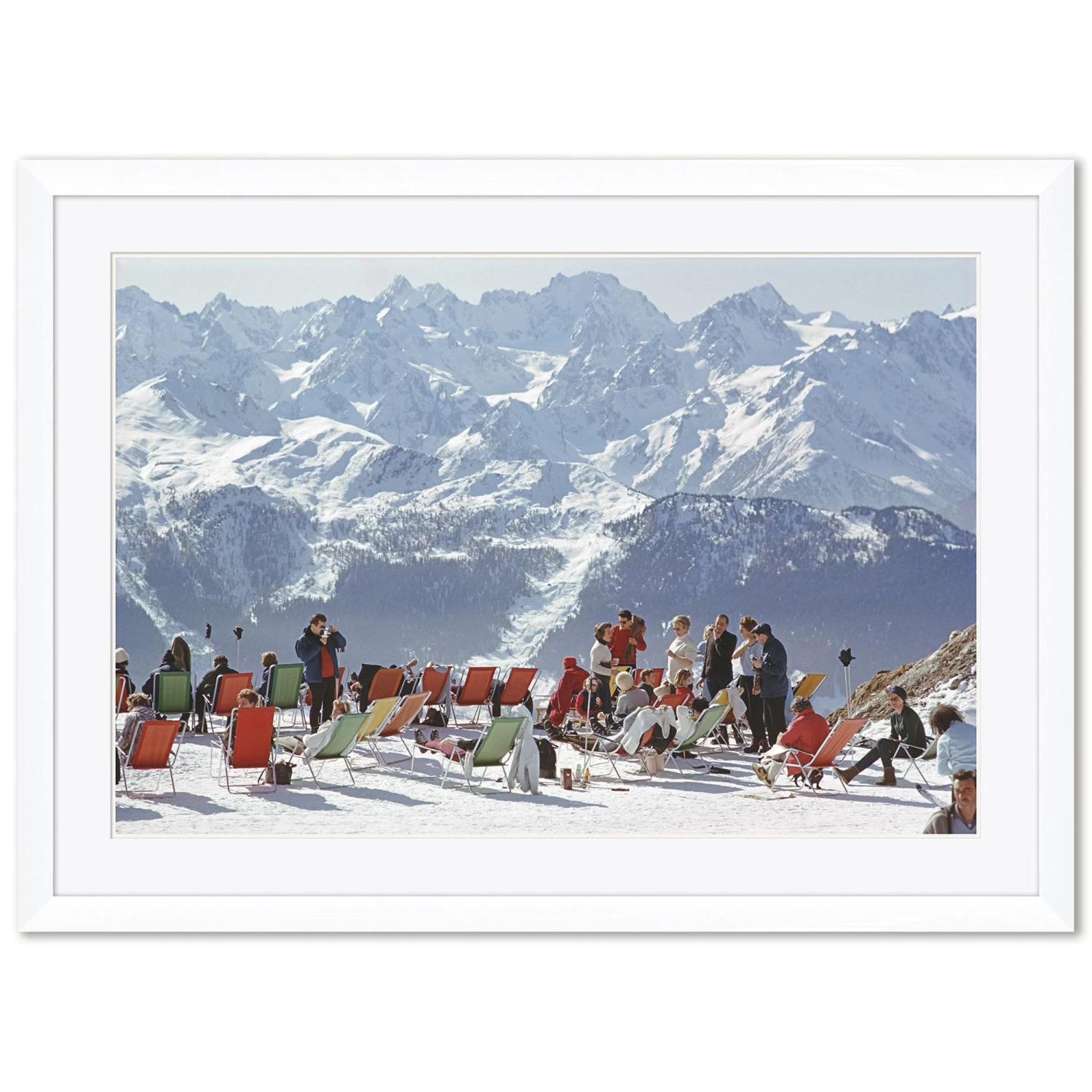 Getty Images 'Lounging In Verbier' By Slim Aarons 3 Getty Images 'Lounging In Verbier' By Slim Aarons
