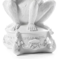 Giant Burlesque 3 Monkeys Candelabra - White By Seletti 17 Giant Burlesque 3 Monkeys Candelabra - White By Seletti -Furniture Store GiantBurlesque3MonkeysCandelabra WhitebySeletti.06