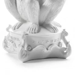 Giant Burlesque 3 Monkeys Candelabra - White By Seletti 18 Giant Burlesque 3 Monkeys Candelabra - White By Seletti -Furniture Store GiantBurlesque3MonkeysCandelabra WhitebySeletti.07