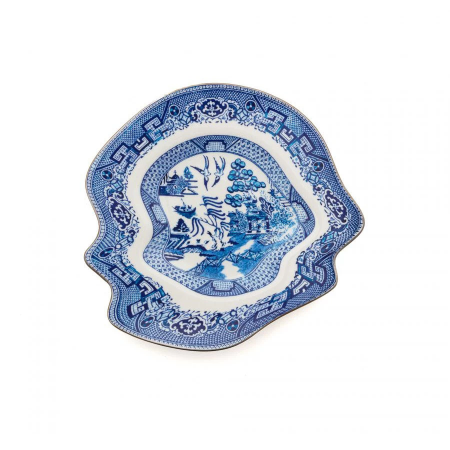 Glitchy Willow Dessert Plate 3 Glitchy Willow Dessert Plate