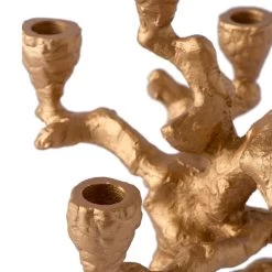 Gold Apple Tree Candle Holder - S -Furniture Store GoldAppleTreeCandleHolder S.03