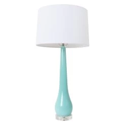 Hampton Lamp In Teal