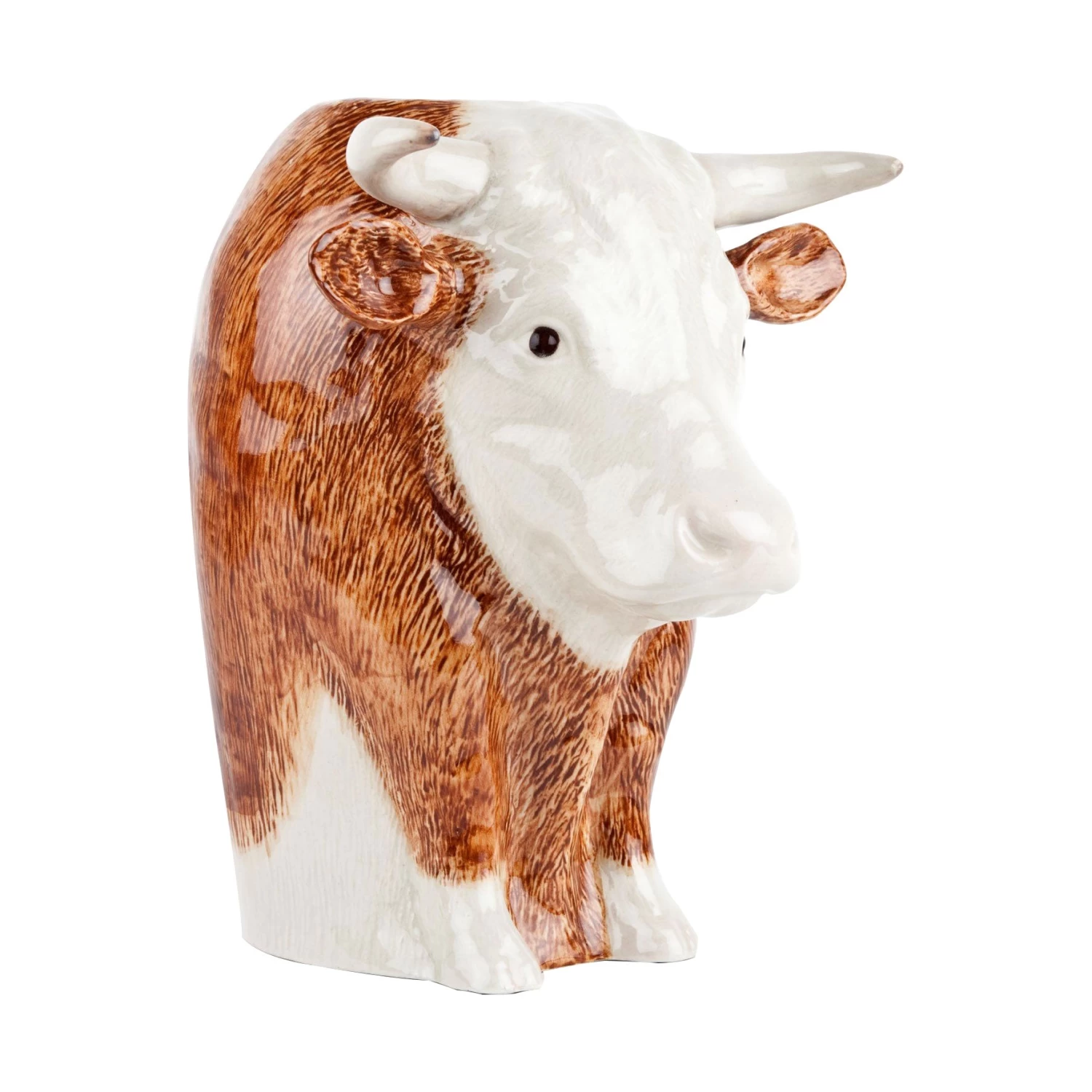 Hereford Bull Flower Vase 3 Hereford Bull Flower Vase