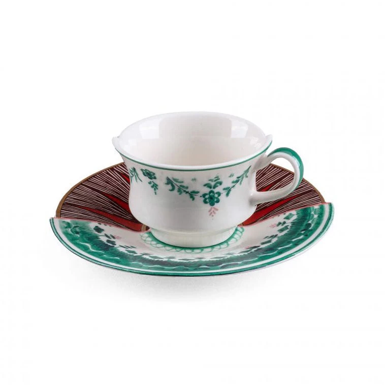 Hybrid Coffee Cup With Saucer - Chucuito By Seletti 3 Hybrid Coffee Cup With Saucer - Chucuito By Seletti