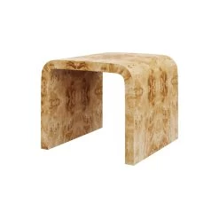Custom Janus Waterfall Side Table -Furniture Store JanusWaterfallSideTableMatrix.GoldenPecanMappaBurl.01 64b1cb80 5d2e 4fdc b6f1 9dab2a4a1b7f