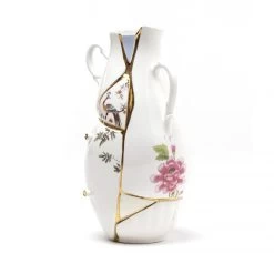 Kintsugi Vase In Porcelain - Large 8 Kintsugi Vase In Porcelain - Large -Furniture Store KintsugiVaseinPorcelain Large.03