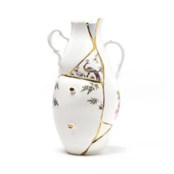 Kintsugi Vase In Porcelain - Large 9 Kintsugi Vase In Porcelain - Large -Furniture Store KintsugiVaseinPorcelain Large.04