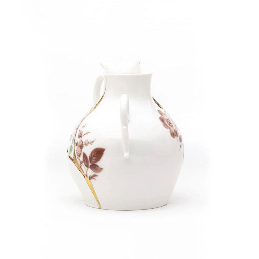 Kintsugi Vase In Porcelain - Medium 5 Kintsugi Vase In Porcelain - Medium - Image 3