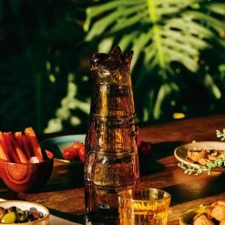 Kitty Ginger Stackable Glasses -Furniture Store KittyGingerStackableGlasses.04