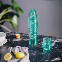 Koifish Mint Stackable Glasses -Furniture Store KoifishMintStackableGlasses.04