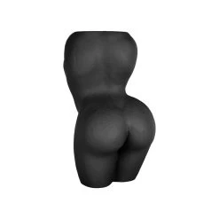 Lady Polyresin Pot - Black -Furniture Store LadyPolyresinPot Black.02 a45f923d 8a89 41f8 a235 915d1dcdfef4