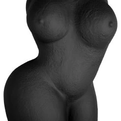 Lady Polyresin Pot - Black -Furniture Store LadyPolyresinPot Black.04